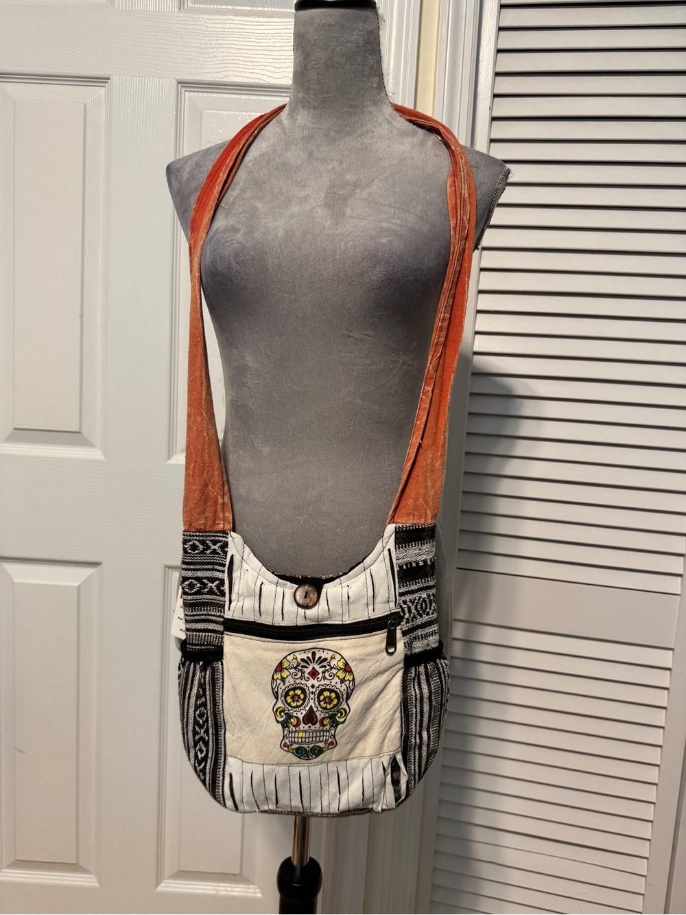 Rising International Skull Bag made in Nepal